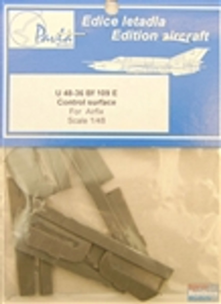 PAVU48036 1:48 Pavla Bf 109E Control Surface Set (AFX kit)