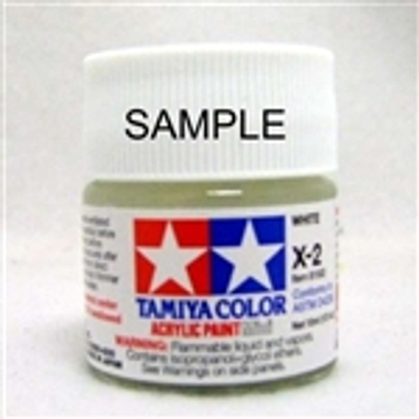 TAM81535 Tamiya Mini Acrylic Paint X-35 Semi Gloss Clear 10ml (1/3 fl oz)