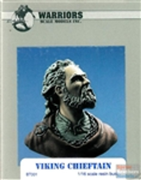 WARBT001 1:16 Warriors Bust - Viking Chieftain