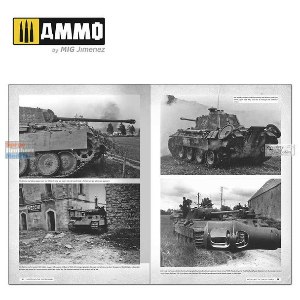 AMM6270 AMMO by Mig - Panthers: Modelling the Takom Family