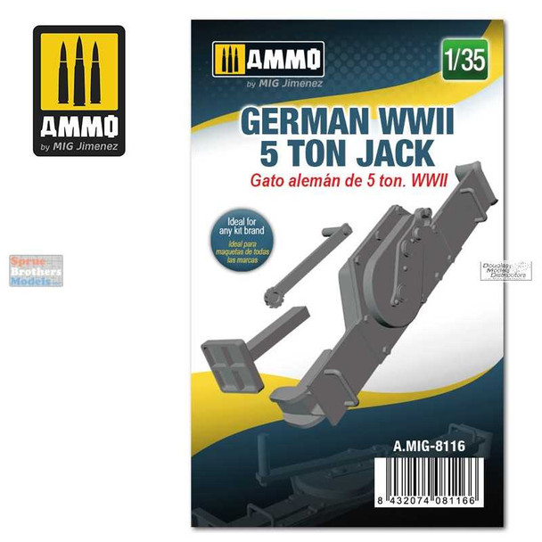 AMM8116 1:35 AMMO by Mig German WWII 5 Ton Jack
