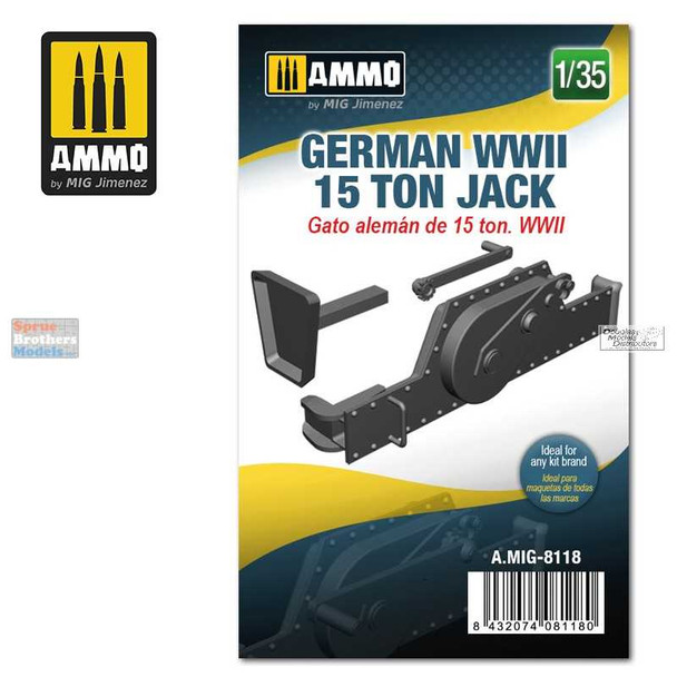 AMM8118 1:35 AMMO by Mig German WWII 15 Ton Jack