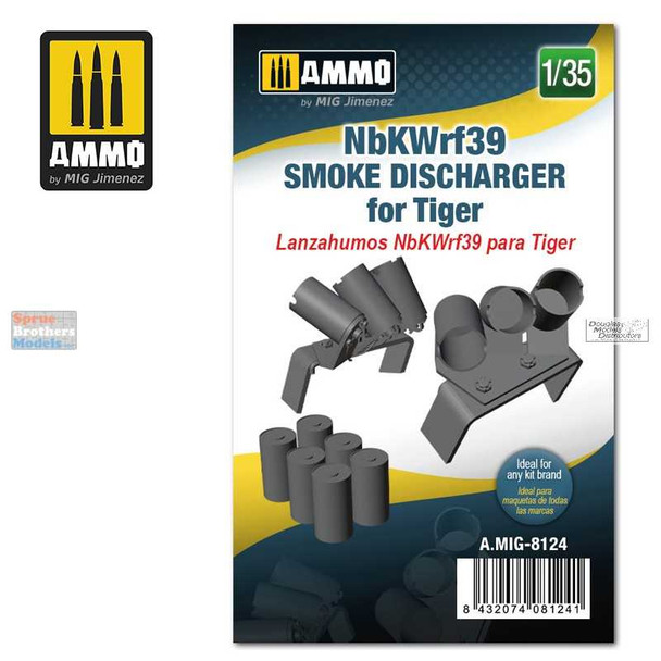 AMM8124 1:35 AMMO by Mig NbKWrf39 Smoke Discharger for Tiger