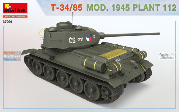 MIA37091 1:35 Miniart T-34/85 Mod.1945 Plant 112