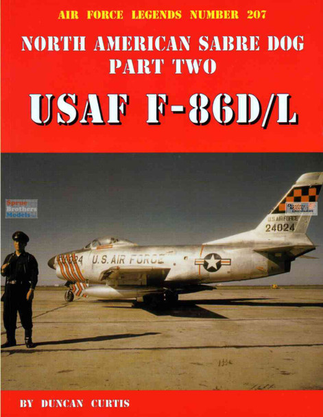 GIN207 Air Force Legends #207 - North American Sabre Dog Part 2: USAF F-86D/L