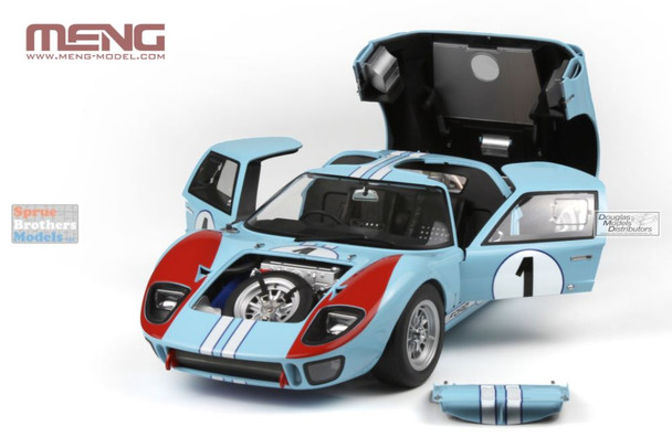 フォード GT40 ミニカー 1/12 MNGRS001 1:12 Meng Ford GT40 Mk.II '66 [Pre-Colored Edition