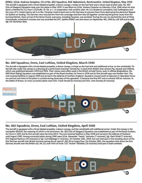 EDU82152 1:48 Eduard Spitfire Mk.I Early ProfiPACK