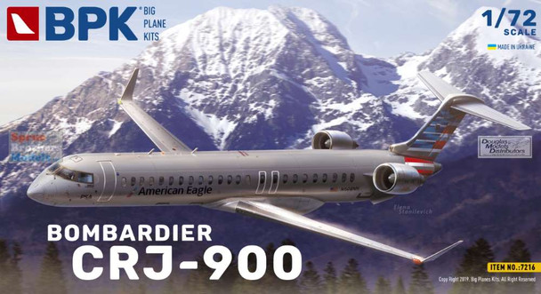 BPK72016 1:72 Big Planes Kits Bombardier CRJ-900 American Eagle / Air Canada Express