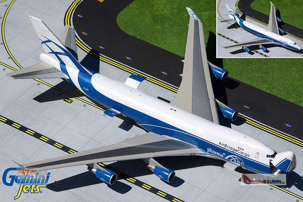 GEMG20934 1:200 Gemini Jets AirBridge Cargo Boeing 747-400ERF Reg
