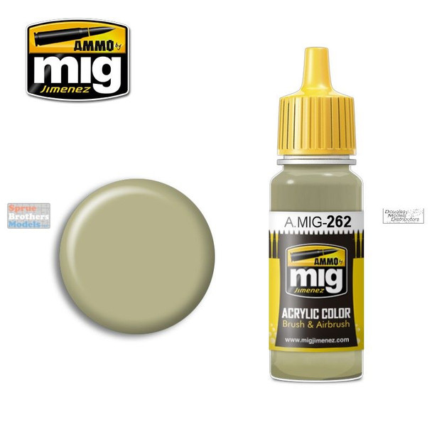 AMM0262 AMMO by Mig Acrylic Color - IJN Ash Grey (17ml bottle)