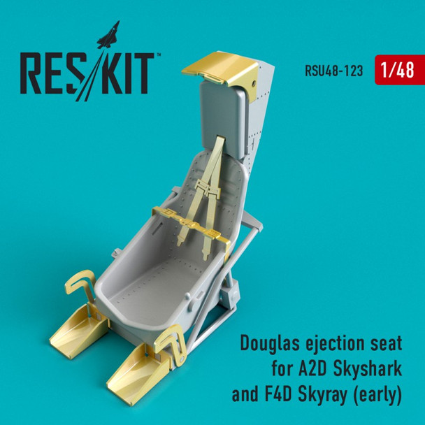 RESRSU480123U 1:48 ResKit Douglas Ejection Seat for A2D Skyshark/F4D Skyray Early