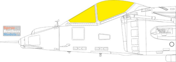 EDUEX771 1:48 Eduard Mask - Harrier Gr.1/3 TFace (KIN kit)