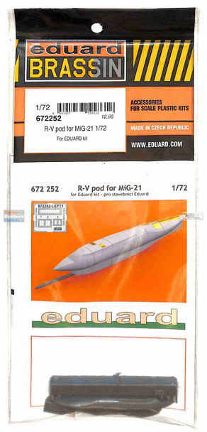 EDU672252 1:72 Eduard Brassin R-V Pod for MiG-21 (EDU kit)