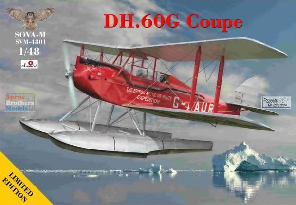 MDVSV48001 1:48 Modelsvit SOVA-M DH.60G Coupe (British Polar Expedition)