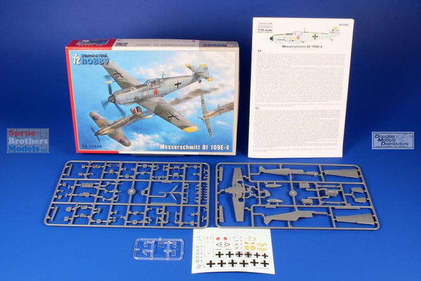 SPH72439 1:72 Special Hobby Messerschmitt Bf109E-4