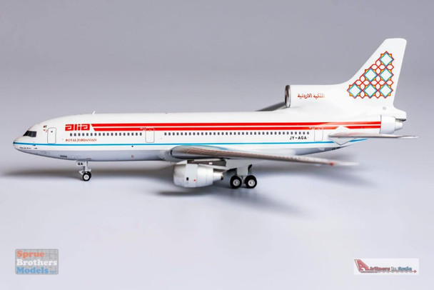 NGM35015 1:400 NG Model Royal Jordanian Airlines Lockheed L-1011-500 Reg #JY-AGA (pre-painted/pre-built)