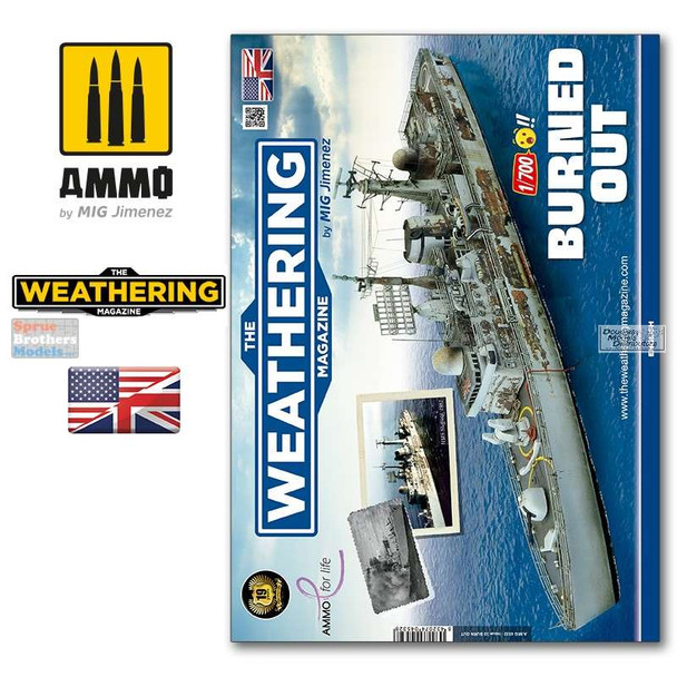 AMM4532 AMMO by Mig The Weathering Magazine #33 Burned Out