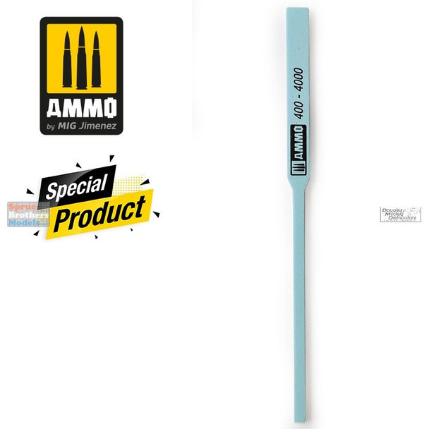 AMM8566 AMMO by Mig - Polishing Sanding Stick (400 & 4000-grit)