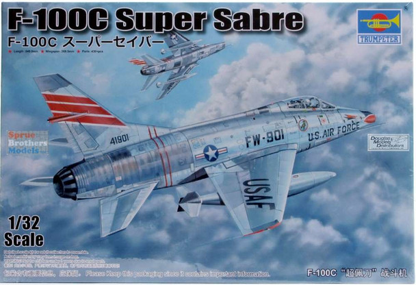 TRP03221 1:32 Trumpeter F-100C Super Sabre