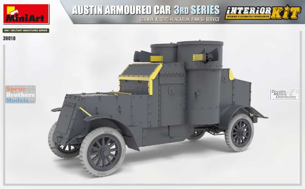 MIA39010 1:35 Miniart Austin Armored Car 3rd Series [Interior Kit[