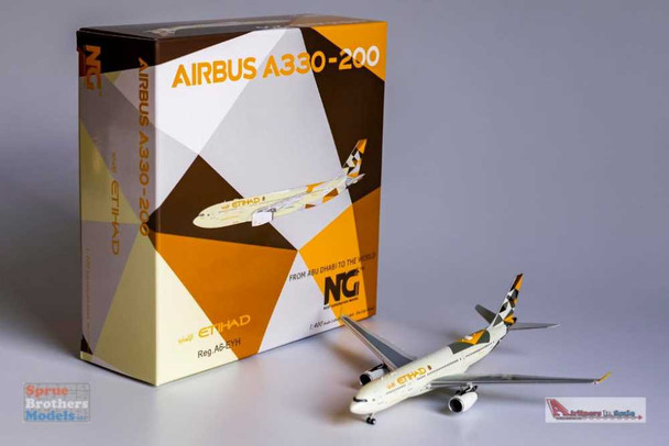 NGM61027 1:400 NG Model Etihad Airbus A330-200 Reg #A6-EYH (pre-painted/pre-built)