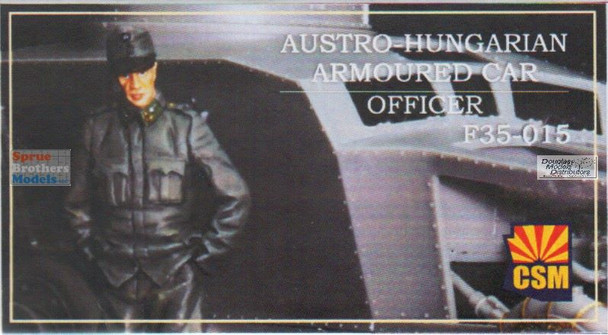 CSMF35015 1:35 Copper State Models Figure: Austro-Hungarian Armoured Car Officer