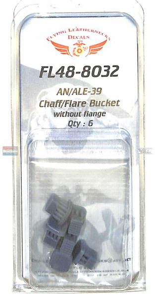 ORDFL488032 1:48 Flying Leathernecks AN/ALE-39 Chaff/Flare Buckets without Flange