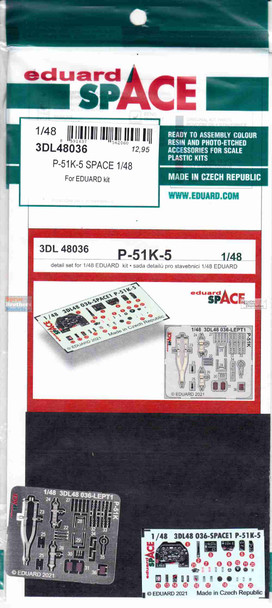 EDU3DL48036 1:48 Eduard SPACE - P-51K-5 Mustang (EDU kit)