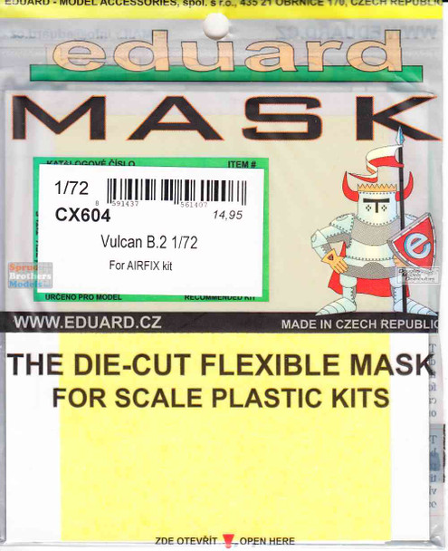 EDUCX604 1:72 Eduard Mask - Vulcan B.2 (AFX kit)