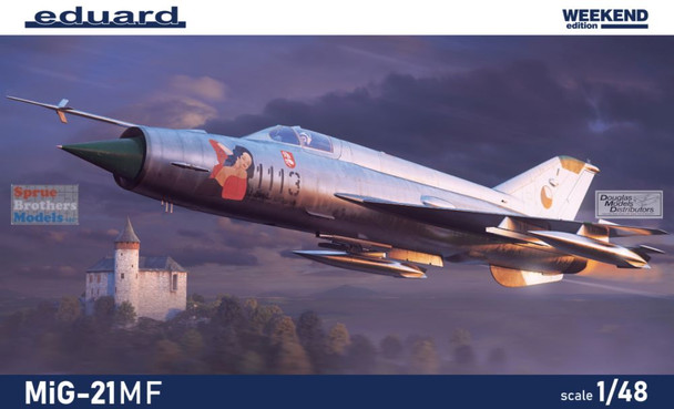 EDU84177 1:48 Eduard MiG-21MF Fishbed Weekend Edition