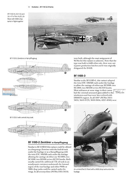 VWPAM017 Valiant Wings Publishing Airframe & Miniature No.17 The Messerschmitt Bf 110: A Complete Guide to the Luftwaffe's Famous Zerstorer