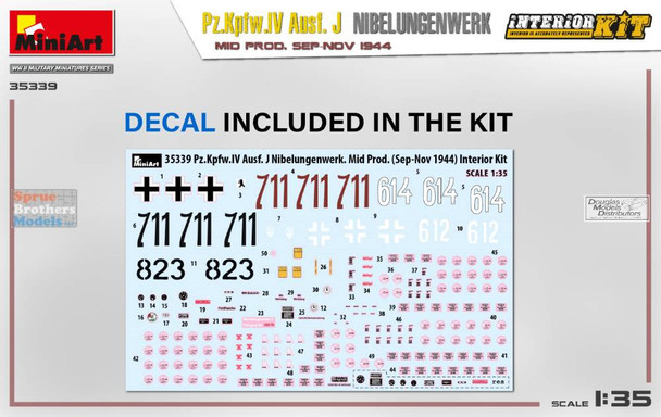 MIA35339 1:35 Miniart Panzer Pz.Kpfw.IV Ausf.J Nibelungwerk Mid Production Sep-Nov 1944