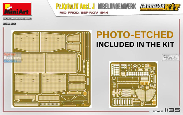 MIA35339 1:35 Miniart Panzer Pz.Kpfw.IV Ausf.J Nibelungwerk Mid Production Sep-Nov 1944