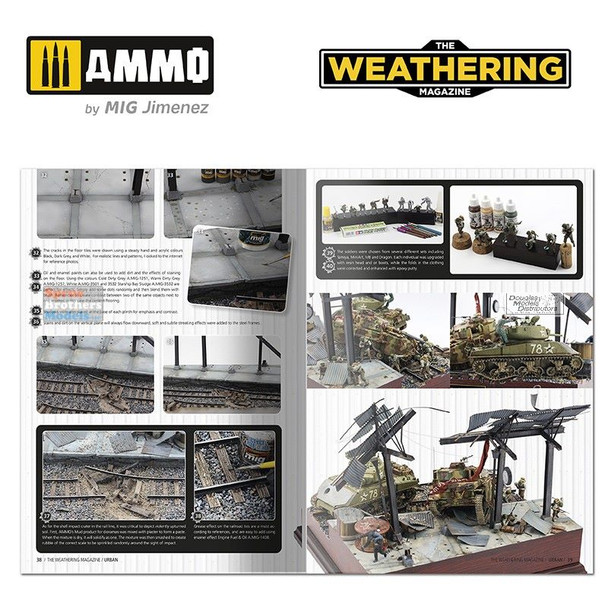 AMM4533 AMMO by Mig The Weathering Magazine #34 Urban