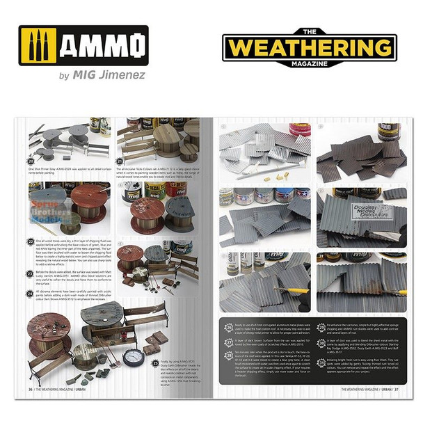 AMM4533 AMMO by Mig The Weathering Magazine #34 Urban