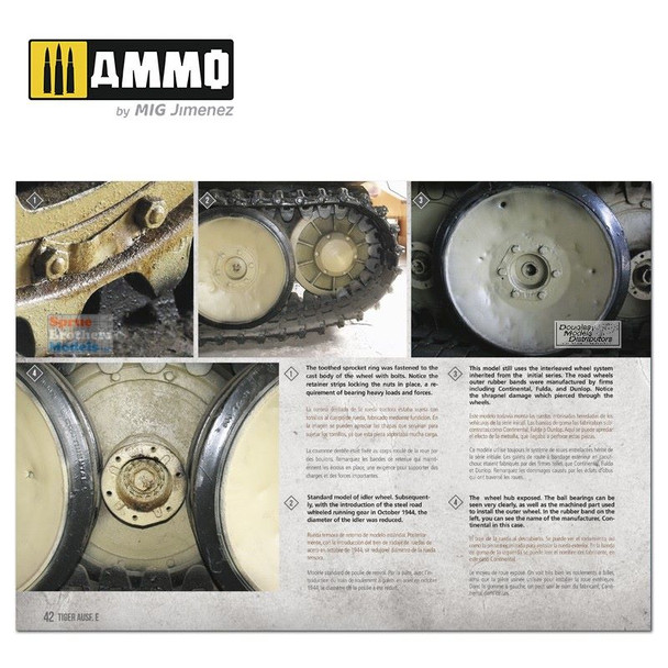 AMM6024 AMMO by Mig - Visual Modelers Guide Steel Series Vol 4:  Tiger Ausf.E