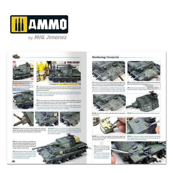 AMM6037 AMMO by Mig How to Paint Early WWII German Tanks - Sprue