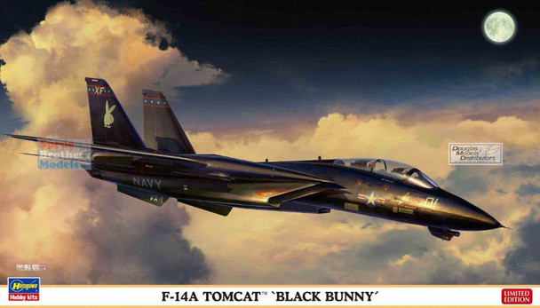 HAS02377 1:72 Hasegawa F-14A Tomcat 'Black Bunny'