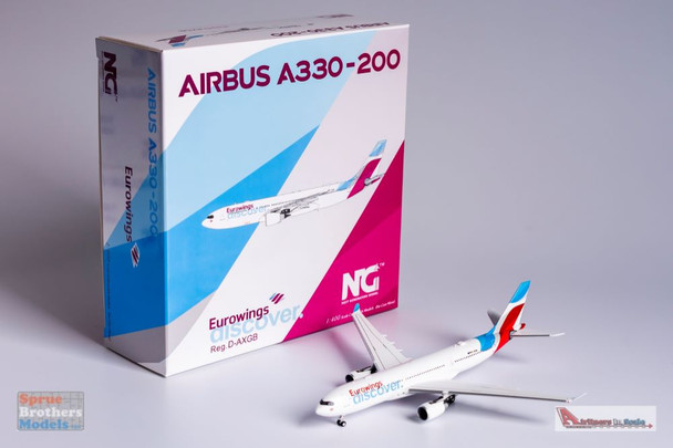 NGM61035 1:400 NG Model Eurowings Discover Airbus A330-200 Reg #D-AXGB (pre-painted/pre-built)