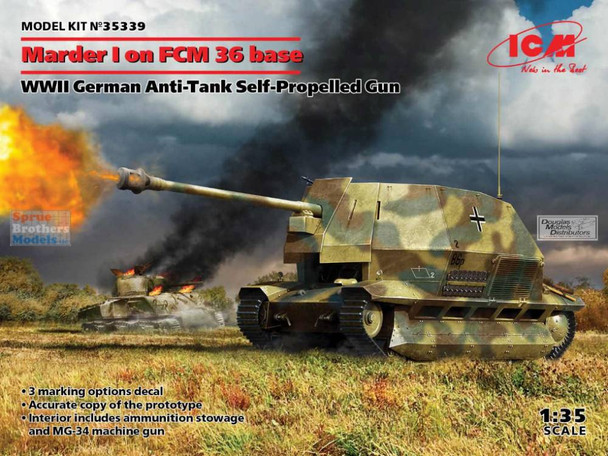 ICM35339 1:35 ICM Marder I on FCM 36 Base