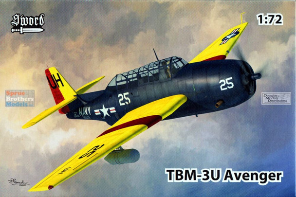 SWD72134 1:72 Sword TBM-3U Avenger