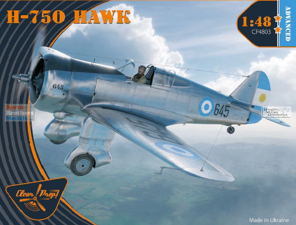 CLPCP48003 1:48 Clear Prop Models H-75O Hawk