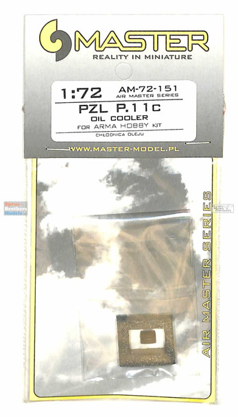 MASAM72151 1:72 Master Model PZL P.11c Oil Cooler (ARM kit)