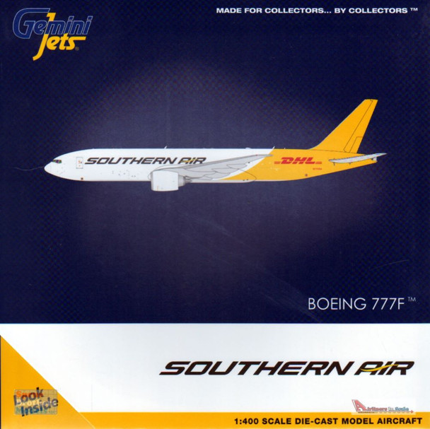 GEMGJ2014 1:400 Gemini Jets Southern Air / DHL Boeing 777LRF Reg #N775SA (pre-painted/pre-built)