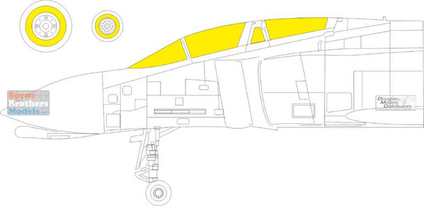 EDUCX614 1:72 Eduard Mask - F-4C Phantom II (FNM kit)