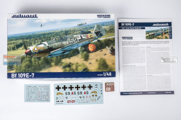 EDU84178 1:48 Eduard Weekend Edition - Bf 109E-7