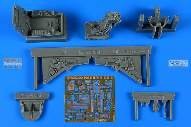 ARS4850 1:48 Aires Harrier GR.3 Cockpit Set (KIN kit)