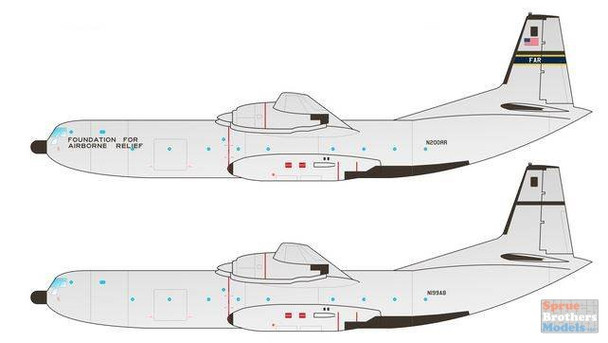 CARCD144021 1:144 Caracal Models Decals - C-133 Cargomaster