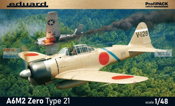 EDU82212 1:48 Eduard A6M2 Zero Type 21 ProfiPACK