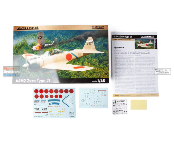 EDU82212 1:48 Eduard A6M2 Zero Type 21 ProfiPACK